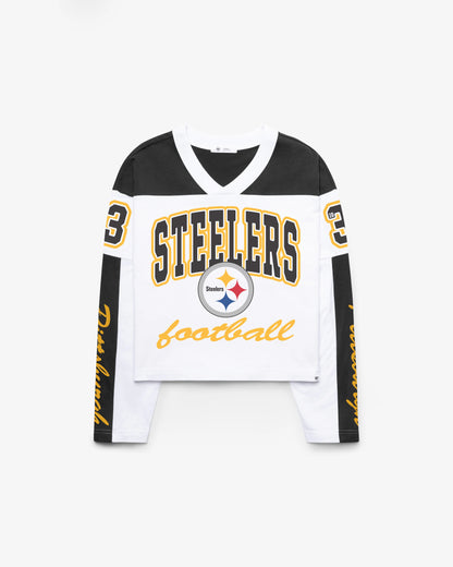 PITTSBURGH STEELERS EXCLAMATION '47 WOMEN'S METRO JERSEY TEE