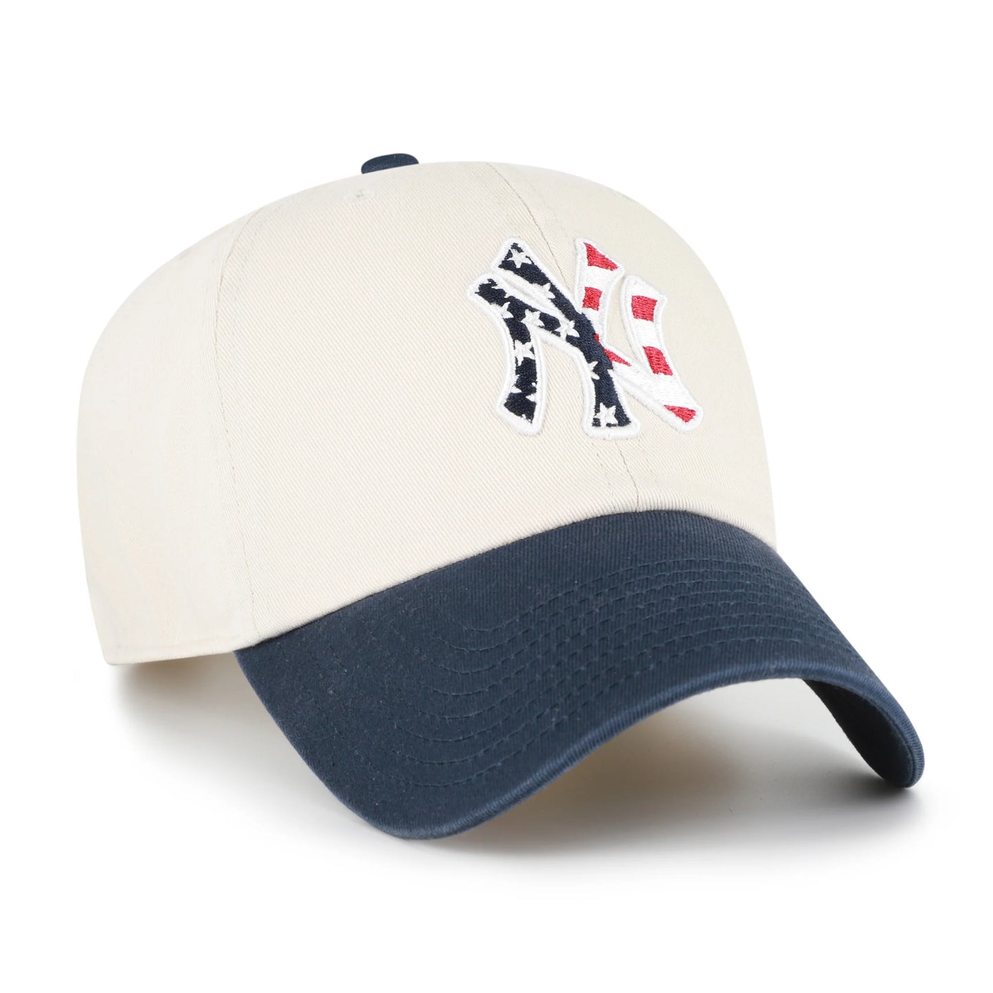 NEW YORK YANKEES FLAG FILL TWO TONE '47 CLEAN UP