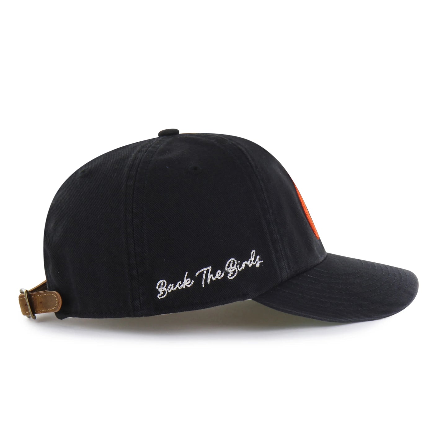 BALTIMORE ORIOLES CHAIN SIDE STITCH '47 CLEAN UP ROUND VISOR