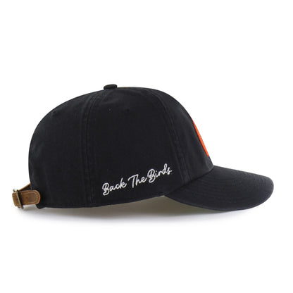 BALTIMORE ORIOLES CHAIN SIDE STITCH '47 CLEAN UP ROUND VISOR