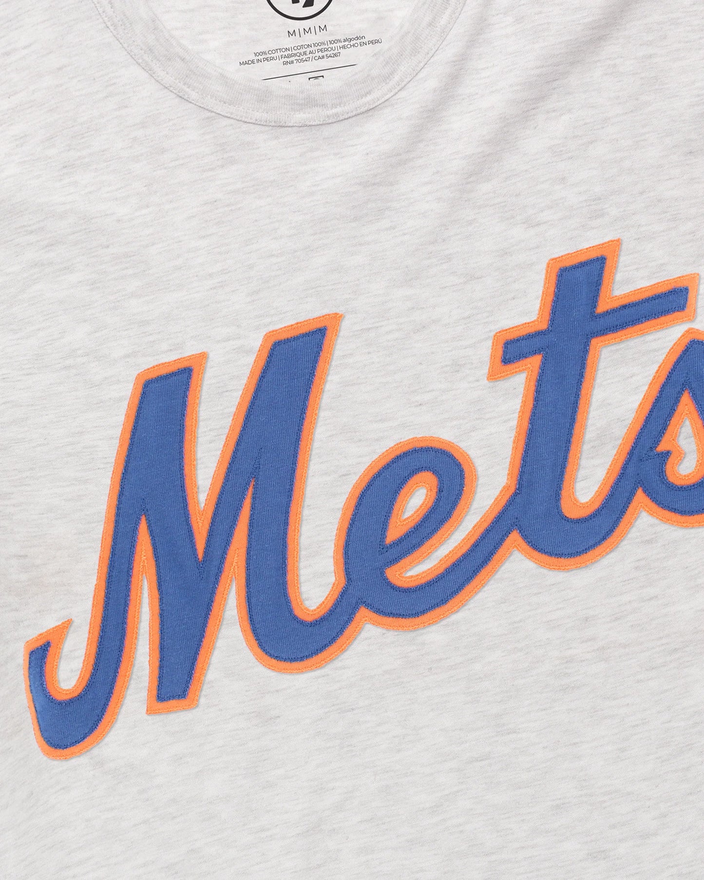 NEW YORK METS COOPERSTOWN FRANKLIN '47 FIELDHOUSE TEE
