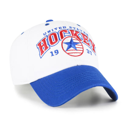 USA HOCKEY VINTAGE HEAVY ARCH '47 CLEAN UP