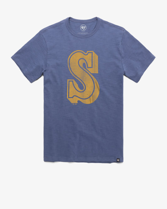 SEATTLE MARINERS COOPERSTOWN GRIT '47 SCRUM TEE
