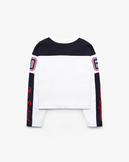 NEW ENGLAND PATRIOTS EXCLAMATION '47 WOMEN'S METRO JERSEY TEE