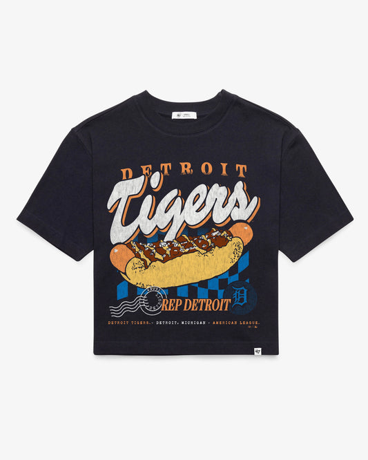 DETROIT TIGERS BITE ZONE '47 REED CITY TEE WOMEN