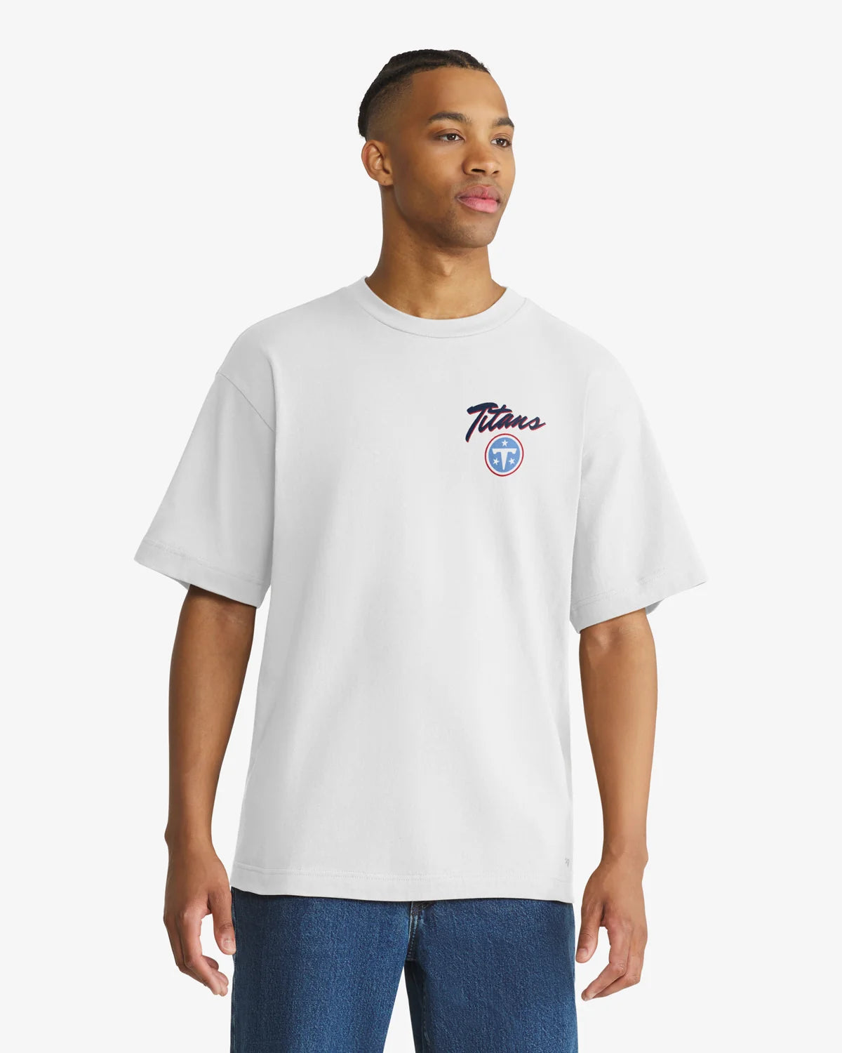 TENNESSEE TITANS BACKER SCRIPT ILLUSTRATED '47 FOUNDATION TEE