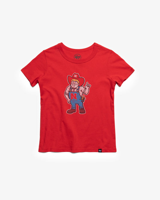 NEBRASKA CORNHUSKERS PREMIER '47 KID'S FRANKLIN TEE