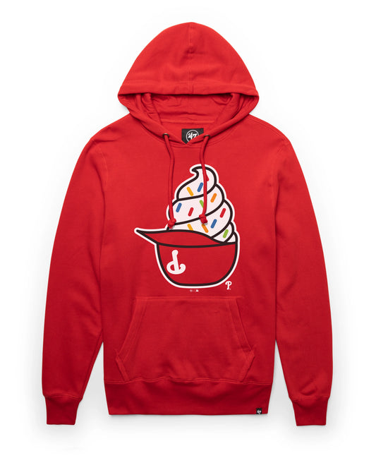 PHILADELPHIA PHILLIES ICE CREAM '47 HEADLINE HOOD