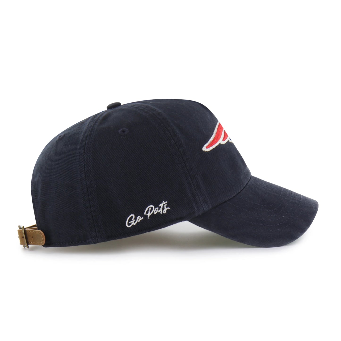 NEW ENGLAND PATRIOTS CHAIN SIDE STITCH '47 CLEAN UP PINCH FRONT