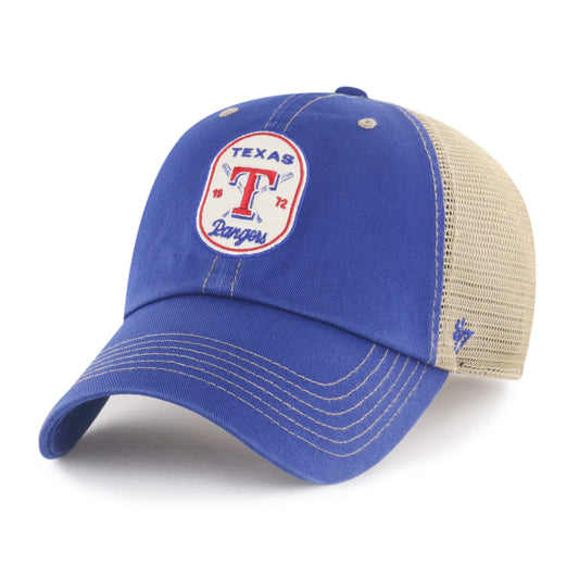 TEXAS RANGERS CROSSPATCH MESH '47 CLEAN UP