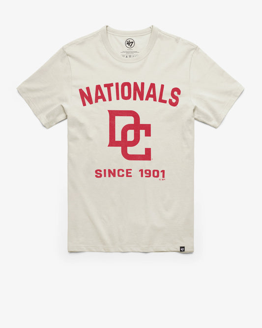 WASHINGTON NATIONALS COOPERSTOWN DUSTER '47 FRANKLIN TEE